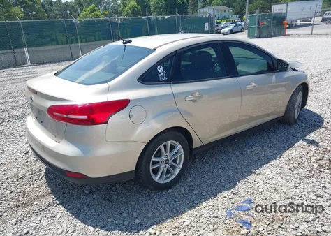 2017 Ford Focus Se z USA, uszkodzony, nr VIN 1FADP3F26HL298920